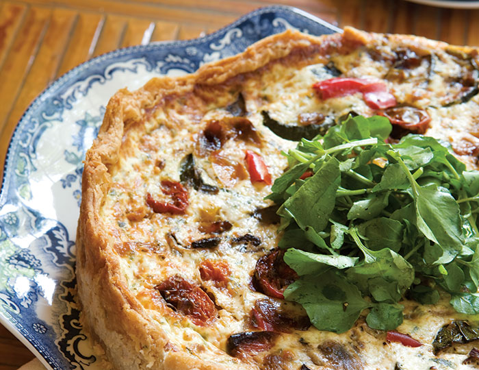 Garden Vegetable Quiche