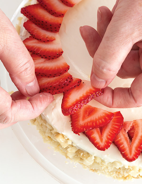 How-to: Strawberry-Macadamia Flourless Torte