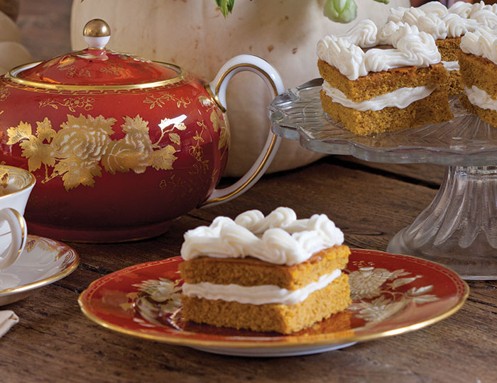 Caramel Pumpkin Cakes