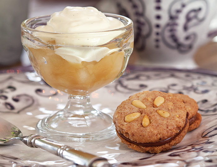 Tuscan Tea Pignoli Chocolate Sandwich Cookies