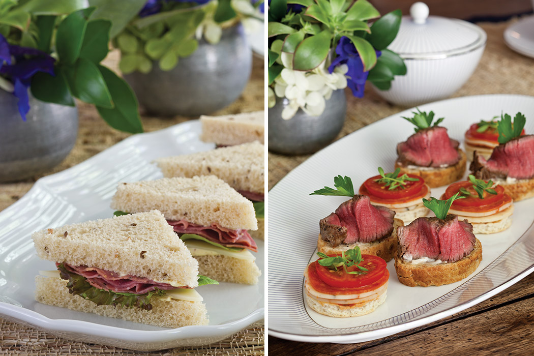 Accompany this manly menu with teas from Simpson & Vail that will delight Dad this Father’s Day. Order online at svtea.com&nbsp;or by phone at 800-282-8327.