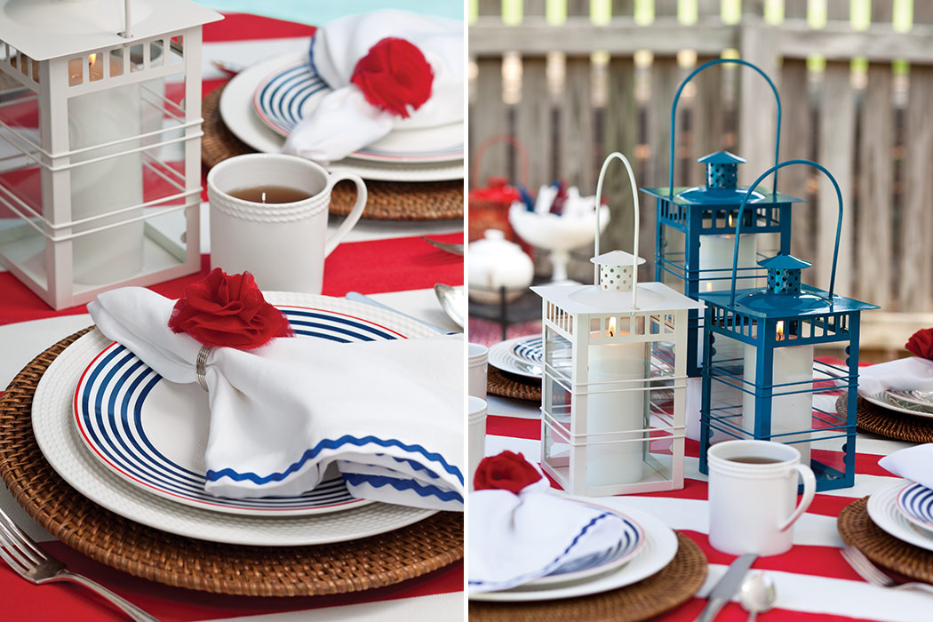 Red, White, and Blue Celebration Tea