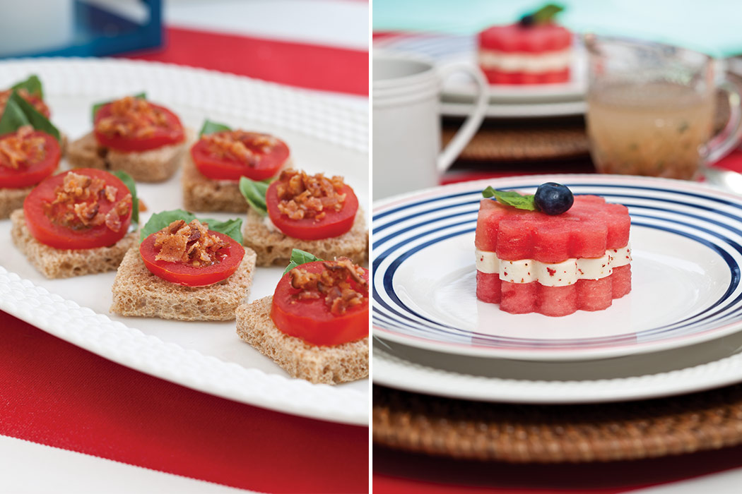 Red, White, and Blue Celebration Tea