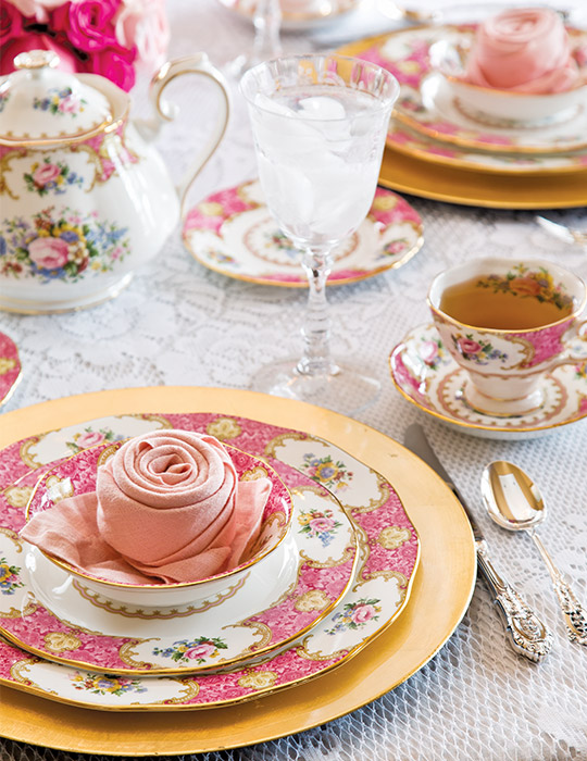 A Rosy Valentine Afternoon Tea