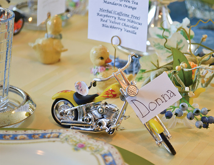 Hop on a Harley to Tea