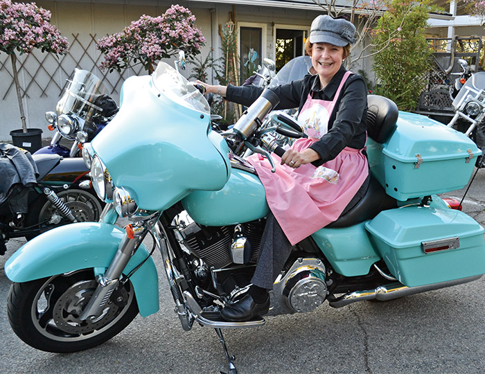 Hop on a Harley to Tea