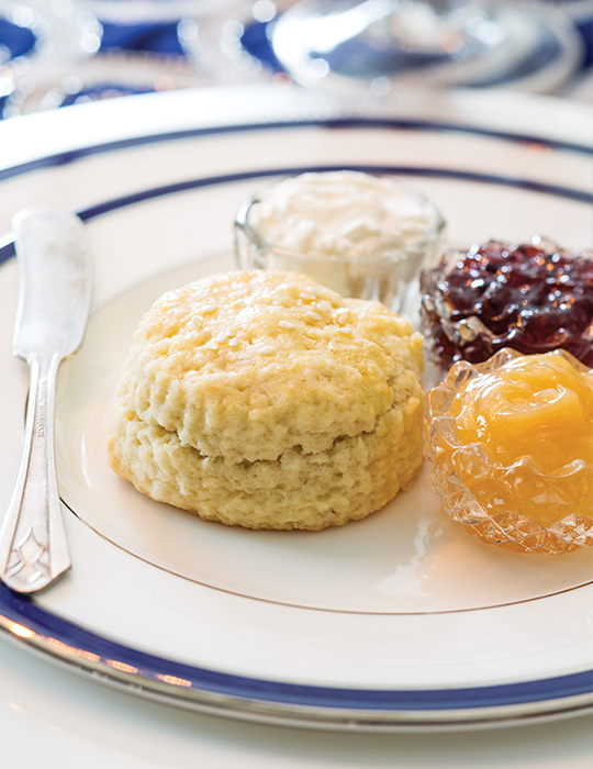Taking Tea Around the Menorah