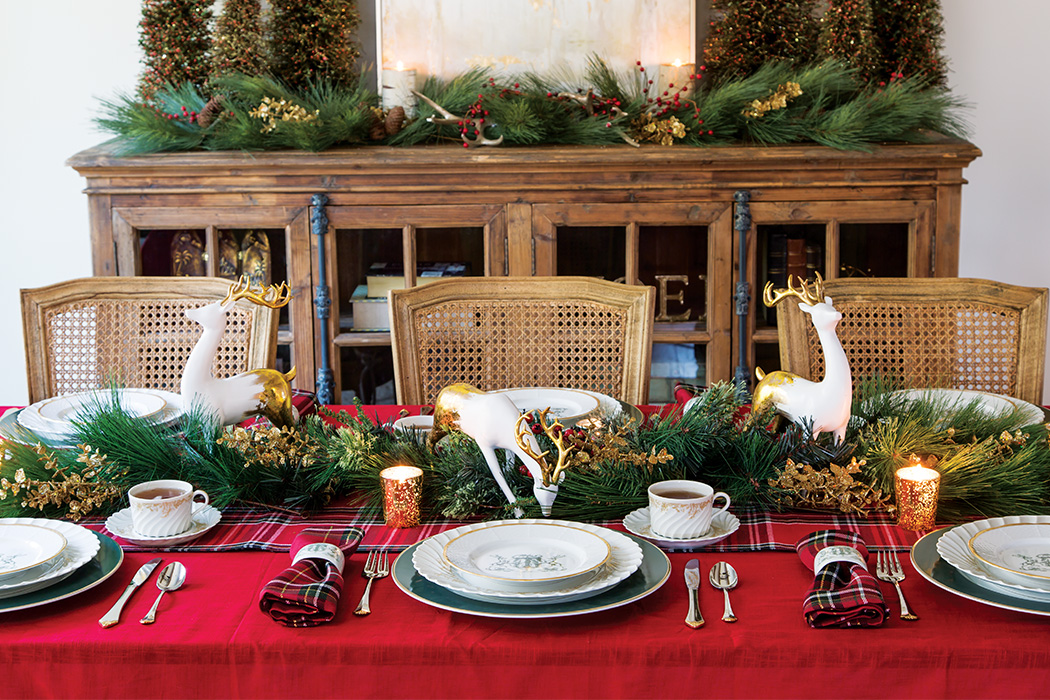 Tea Among the Evergreens