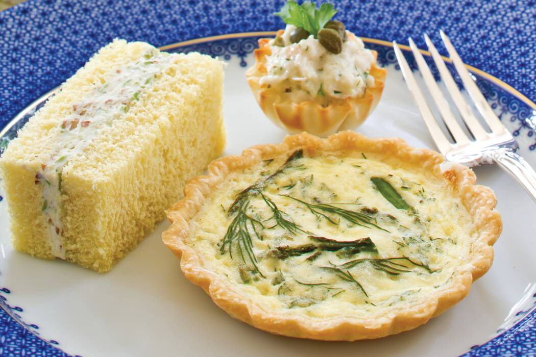 Asparagus-Dill Quiche