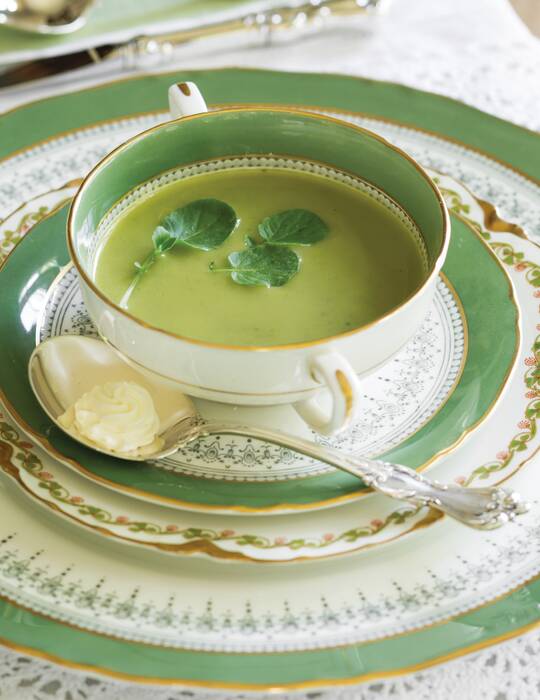 Watercress and Pea Soup