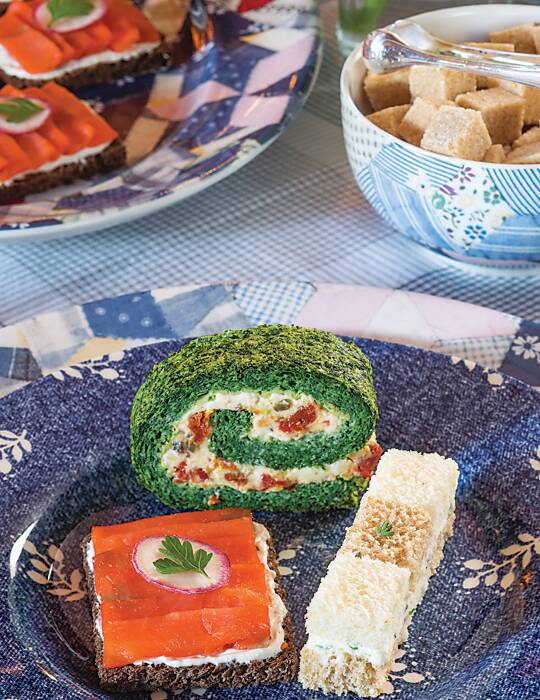 Smoked Salmon Canapés