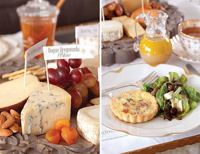 Thé au Fleur-de-Lis