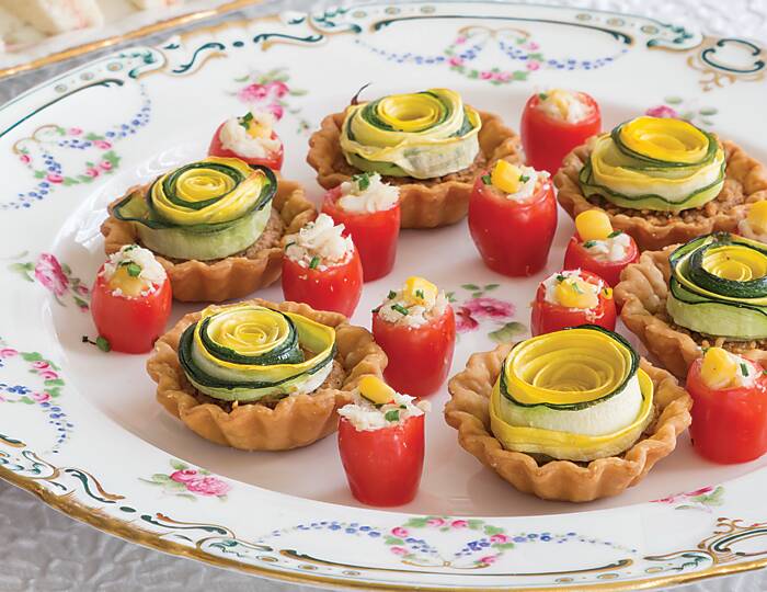 Summer Squash Tartlets