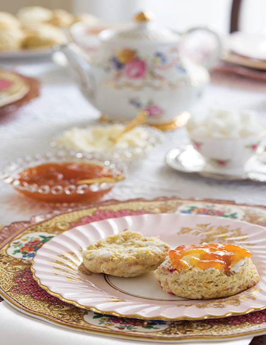 Raspberry-Orange Scones