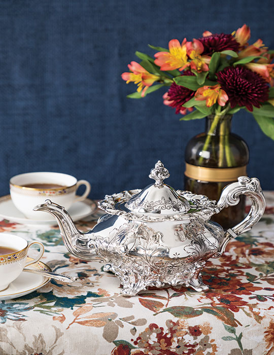 Treasured Teapot: Perennial Adornment