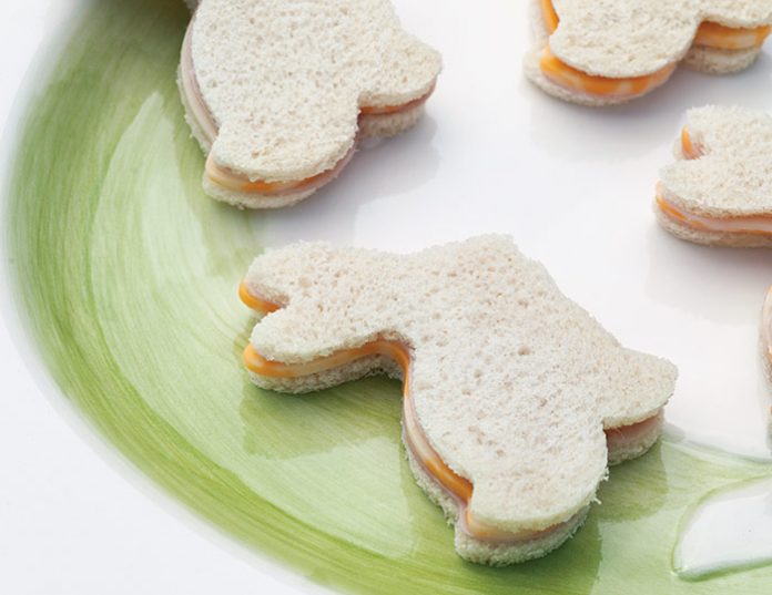 Ham and Cheese Tea Sandwiches