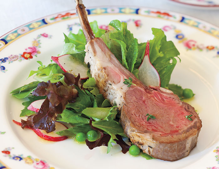 Asparagus and Baby Green Pea Spring Salad