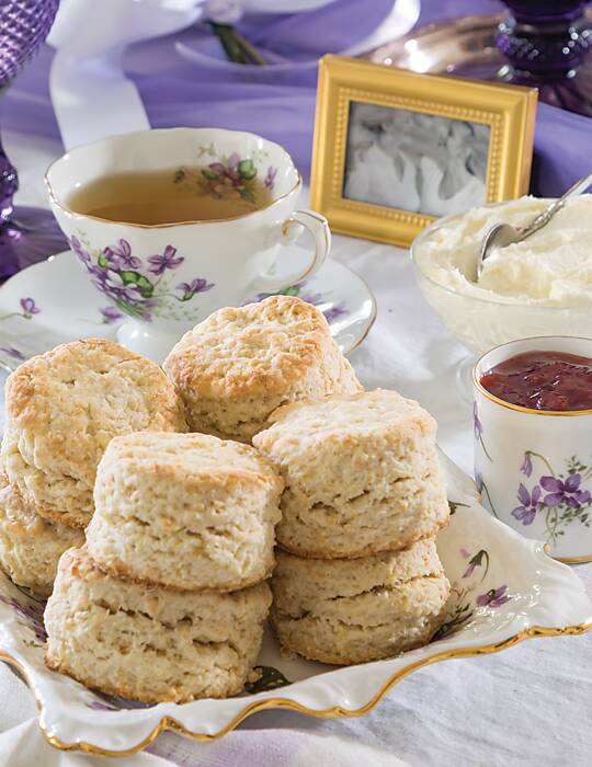 Lemon-Coconut Scones