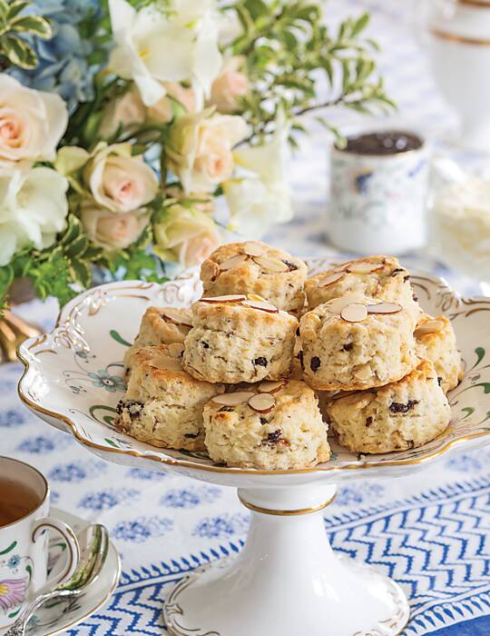 Caraway, Currant, and Almond Scones