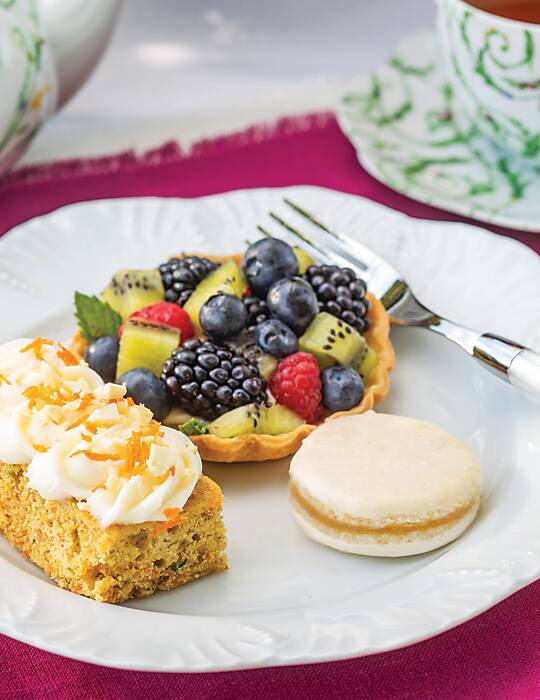 Coconut-Mango Macarons