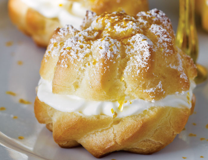 Lemon Cream Puffs