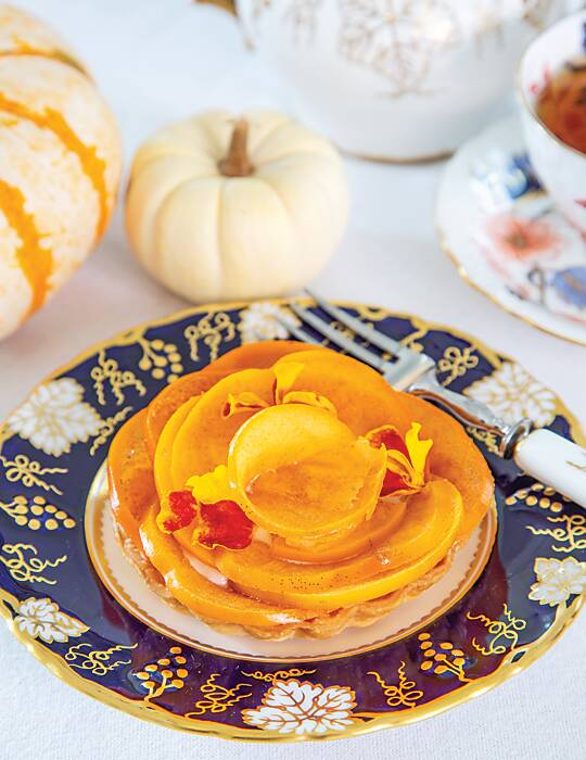 Persimmon Tartlets