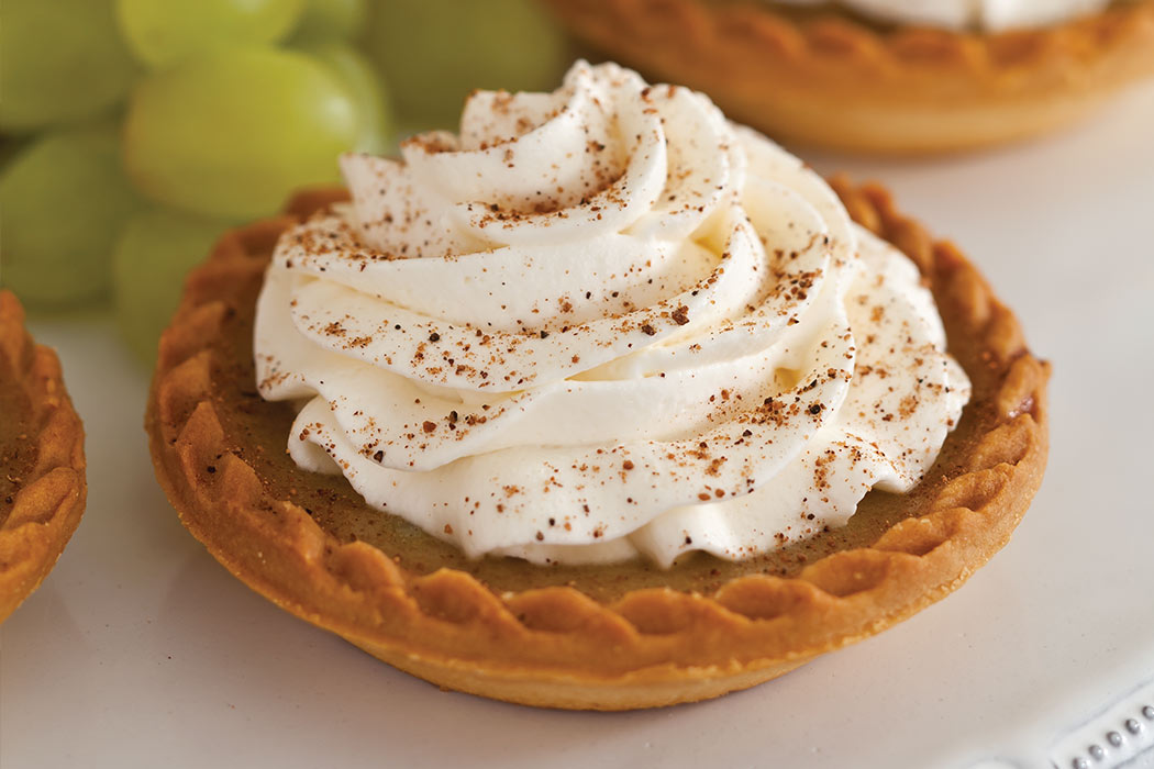 Nutmeg and Honey Custards Tartlets