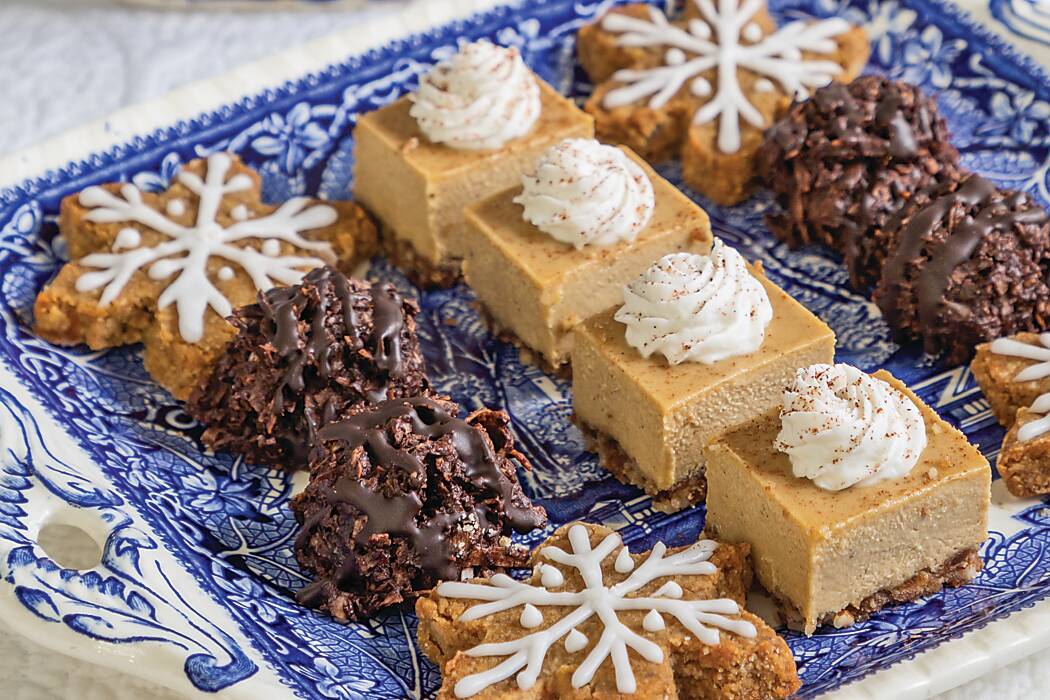 Gingerbread “Cheesecake” Squares
