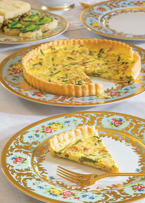 Asparagus-Pancetta Quiche