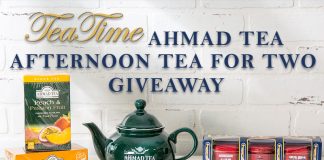 Ahmad Tea Afternoon Tea for Two Giveaway