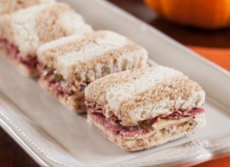 Pastrami Tea Sandwiches