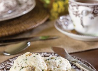 Sausage and Kale Scones