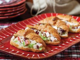 Smoked Turkey Waldorf Sandwiches