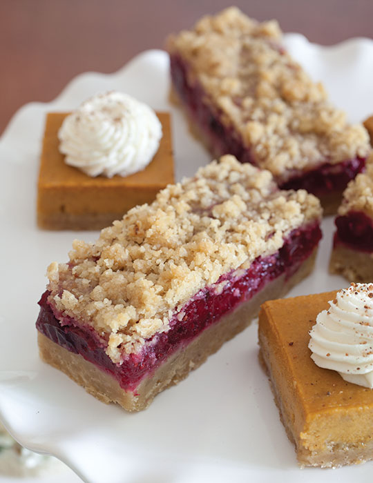 Cranberry Crumb Bars