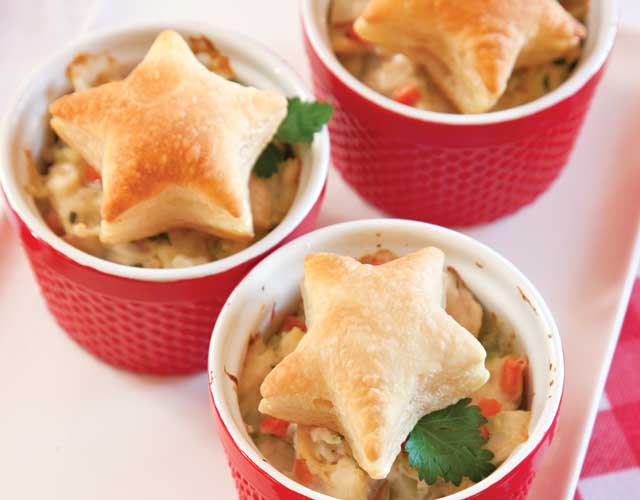 Mini Chicken Pot Pies