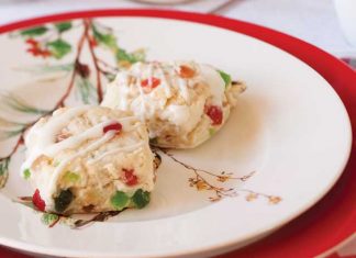 Candied Fruit Scones
