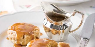Salted Caramel Scones