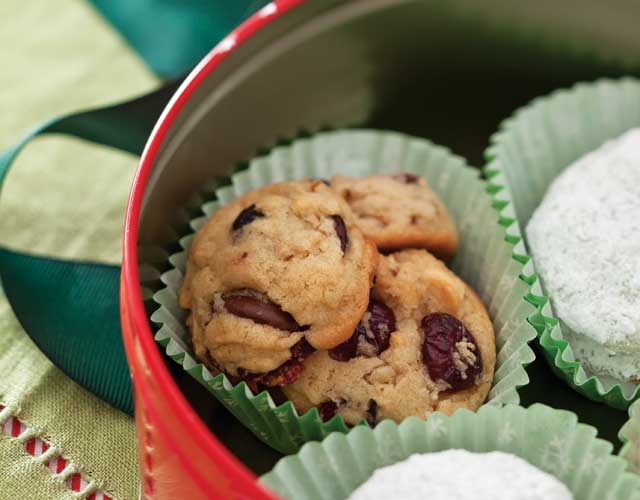 Double Chocolate-Cranberry Cookies Double Chocolate-Cranberry Cookies