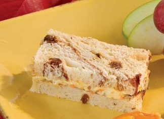 Carrot Cake Tea Sandwiches