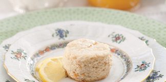 Lemon Coconut Scones