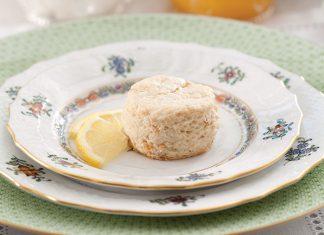 Lemon Coconut Scones