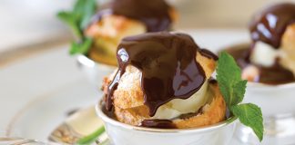 mint-julep-profriteroles