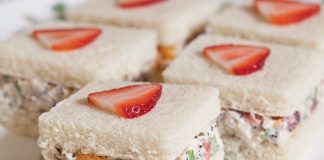 Strawberry Chicken Salad Sandwiches