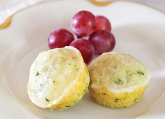 Lemon Zucchini Muffins