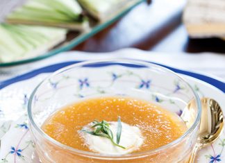 Tarragon-Cantaloupe Soup