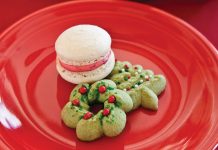 Matcha Christmas Cookies