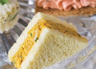 Coronation Chicken Salad Sandwich