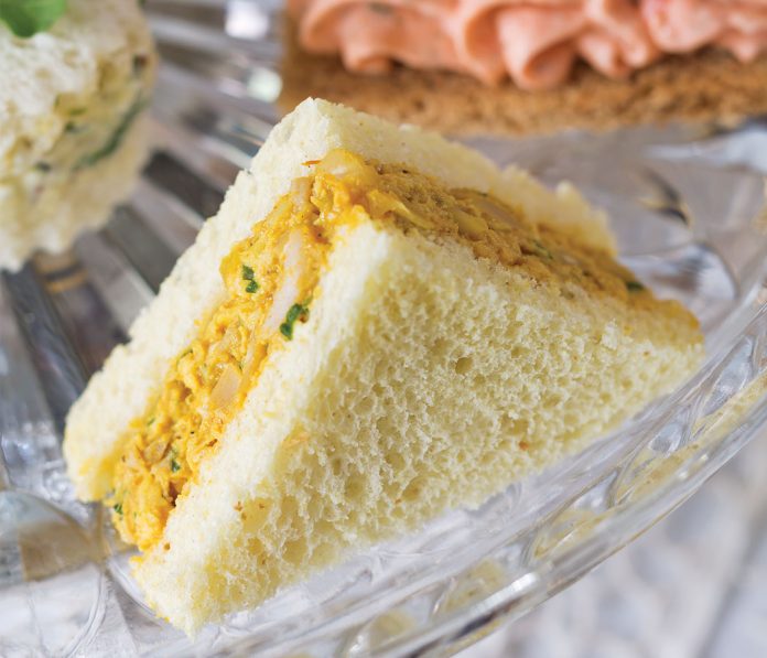 chicken-salad Coronation Chicken Salad Sandwich