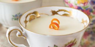 Vanilla-Tangerine Panna Cottas