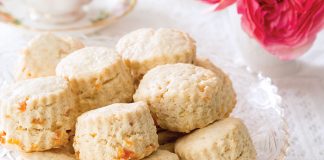 Apricot Cream Scones